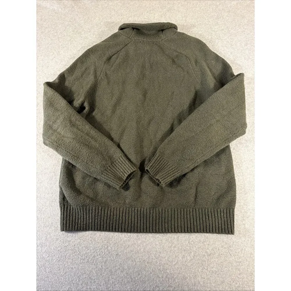 Banana Republic Dark Green Sweater, Size L, Heavyweight